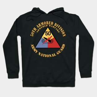 50th Armored Division - SSI - Armored Warfare - ARNG X 300 Hoodie